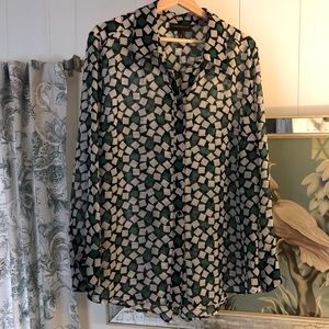👗3 for $20👚: Lane Bryant Geometric Blouse